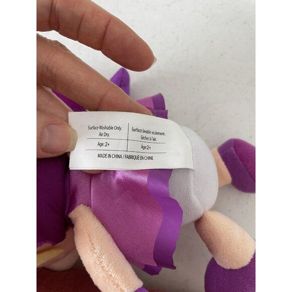 Muppet Babies Super Fabulous Miss Piggy Plush Stuffed Animal 8in Toy Disney Jr - Picture 8 of 9